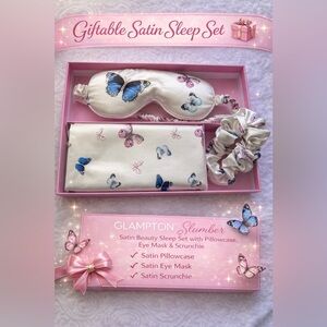 Glampton Satin Sleep Set Butterfly NIB